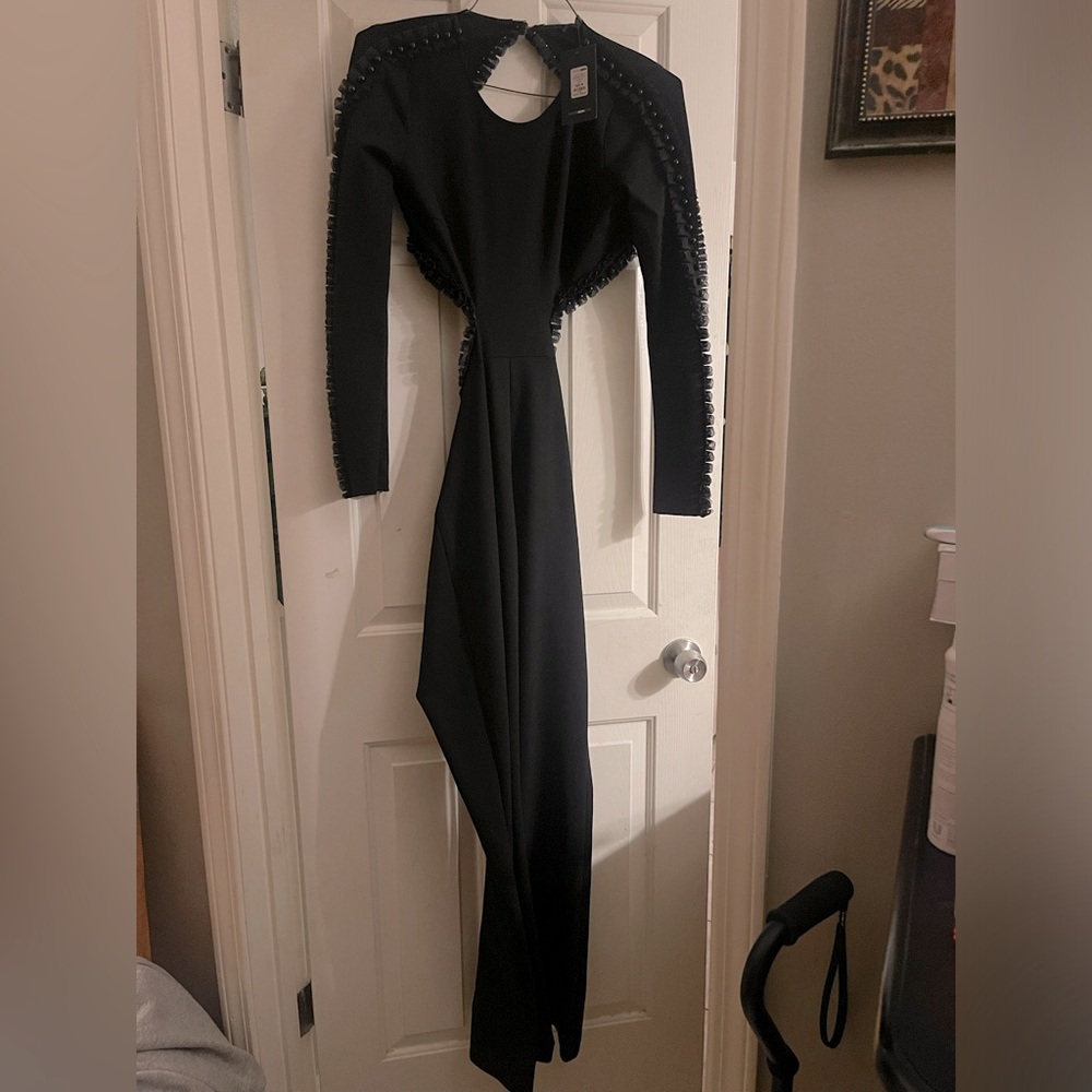 Get You Back Backless Jumpsuit - Black